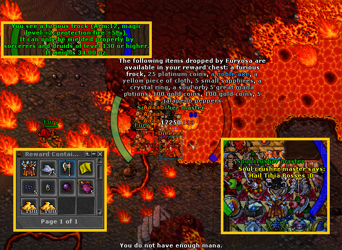 Screenshot of the Month – July 2018 – Tibia Bosses